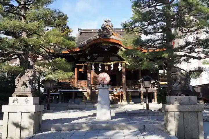 大将軍八神社の本殿・本堂