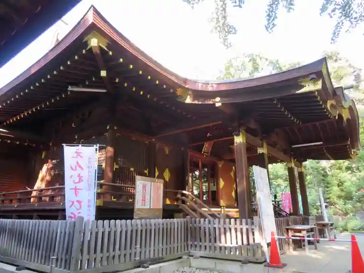 渋谷氷川神社の本殿・本堂