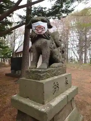 北広島市総鎮守 廣島神社の狛犬