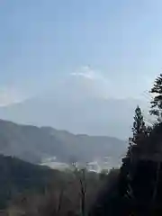 河口浅間神社の景色