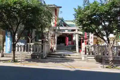 吉原神社の鳥居