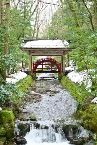 彌彦神社の庭園