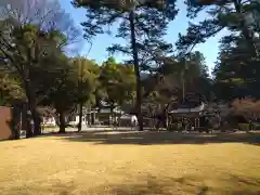 武田神社の庭園