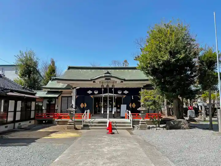 穴切大神社の本殿・本堂