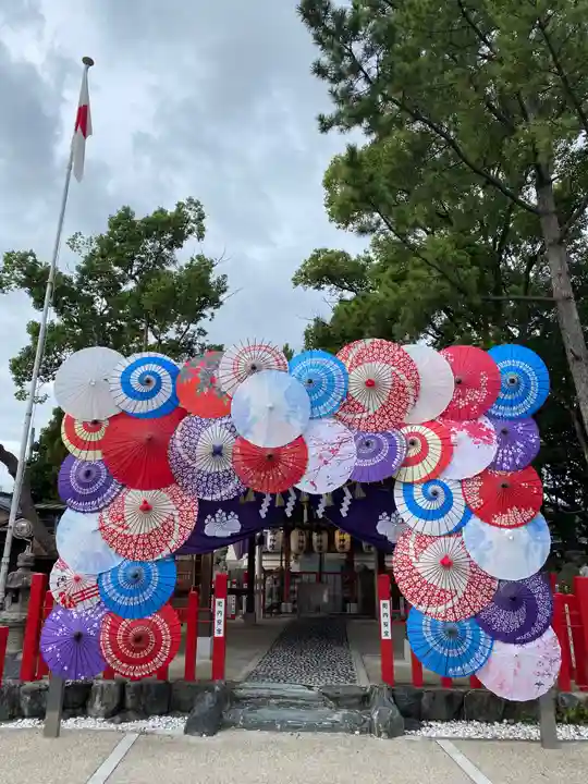 別小江神社の景色