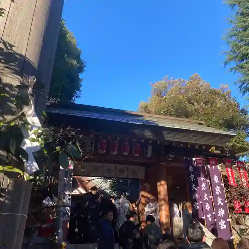 東京大神宮の山門・神門