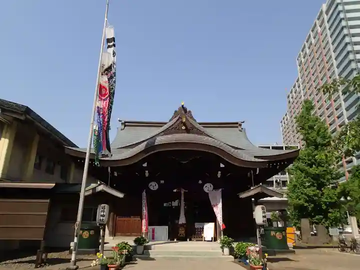 磐井神社の本殿・本堂