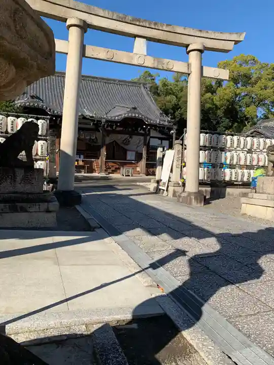 桑名宗社(春日神社)の鳥居