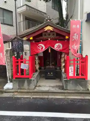 庚申塚（鳩森八幡神社社外）(東京都)