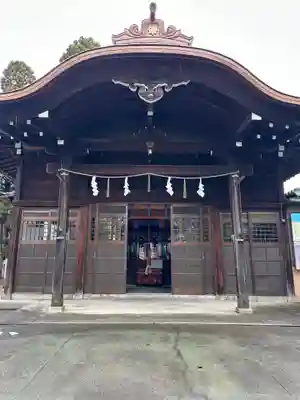 越中白山総社の本殿・本堂