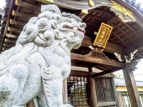 八幡神社（椋岡八幡神社）の狛犬