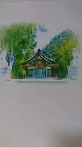 早来神社の授与品その他