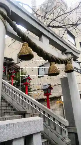 十番稲荷神社の鳥居