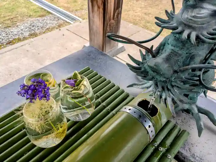 美瑛神社の手水舎