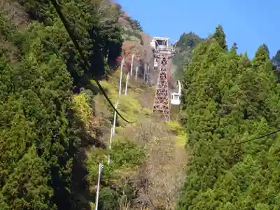 身延山奥之院思親閣の周辺