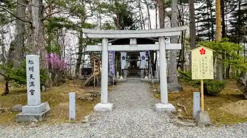 上川神社の鳥居