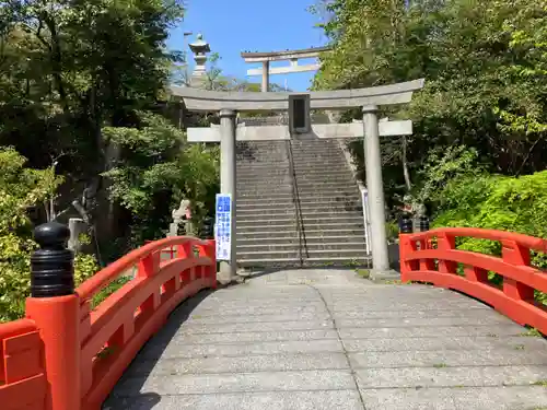 城山八幡宮の鳥居