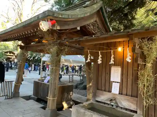 川越氷川神社の手水舎