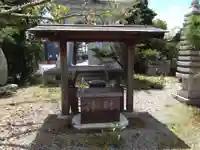 来空寺の手水舎