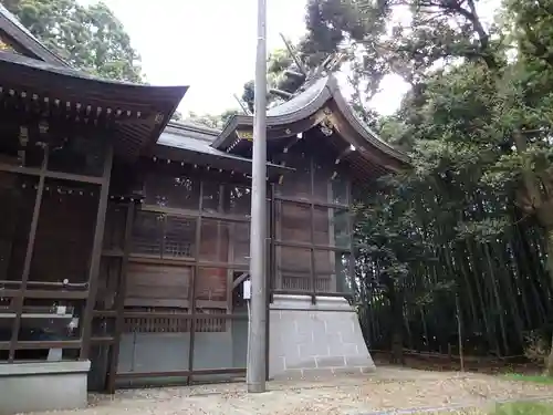 刀何理神社の本殿