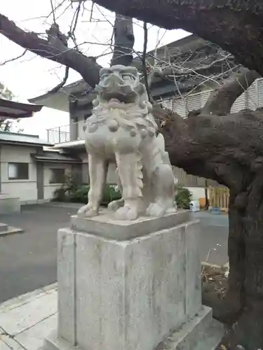 旗岡八幡神社の狛犬