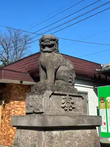 玉村八幡宮の狛犬