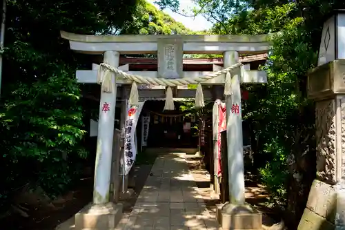 高津比咩神社の鳥居