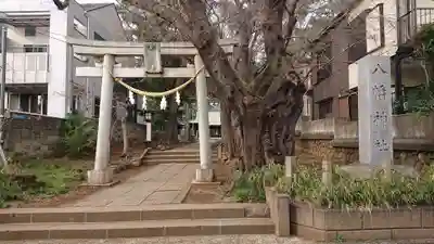 下高井戸八幡神社の鳥居