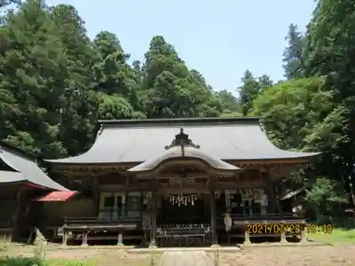 都々古別神社(馬場)の本殿・本堂