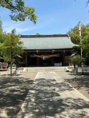 菊池神社の本殿・本堂