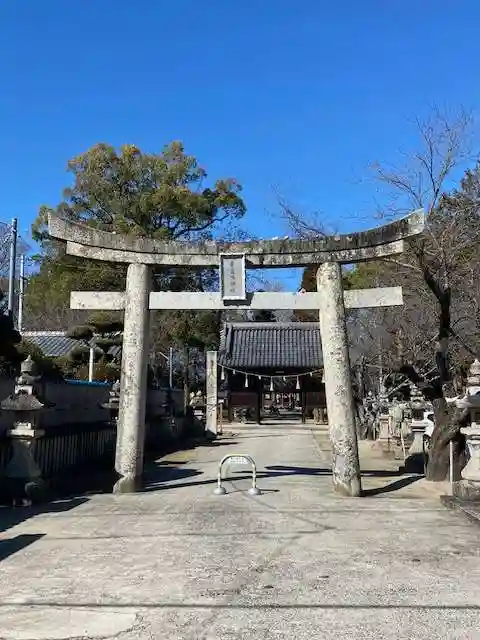素盞嗚神社の鳥居