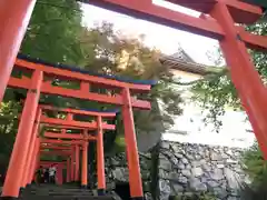 有子山稲荷神社の鳥居