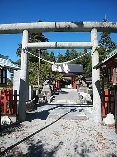 大鏑矢神社の鳥居