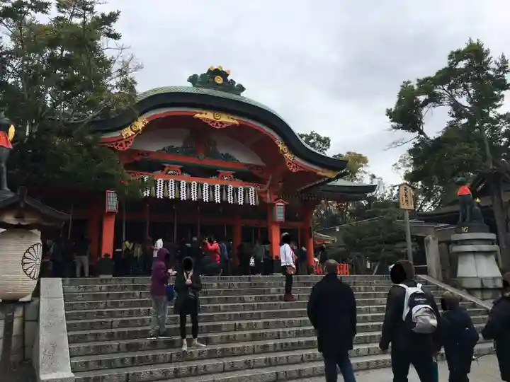 伏見稲荷大社の本殿・本堂