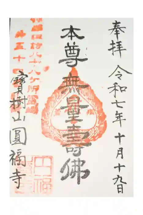 円福寺の御朱印