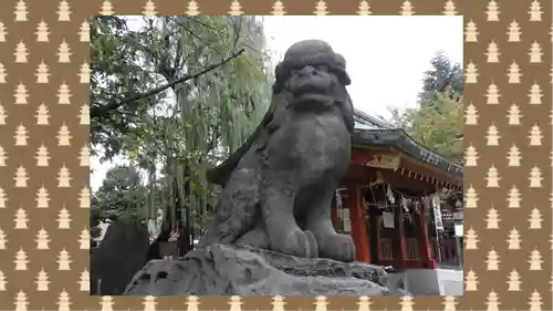 浅草神社の狛犬