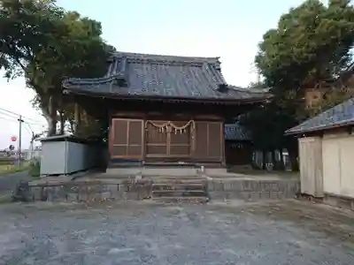 社口社の本殿・本堂