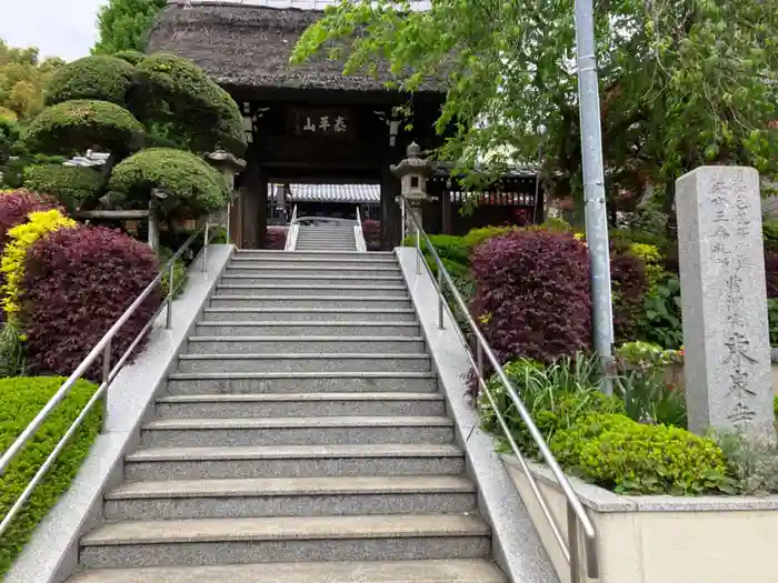 東泉寺の山門