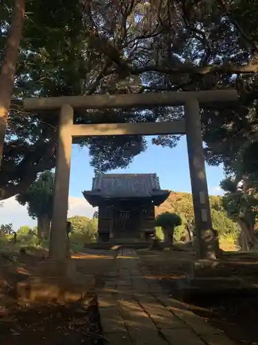 下諏訪神社の鳥居