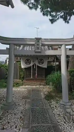 船橋東照宮の鳥居