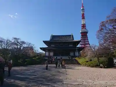 増上寺の本殿・本堂