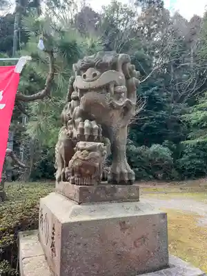 小名浜鹿島神社の狛犬