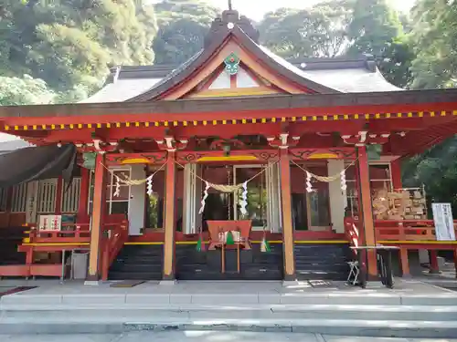 豊玉姫神社の本殿・本堂