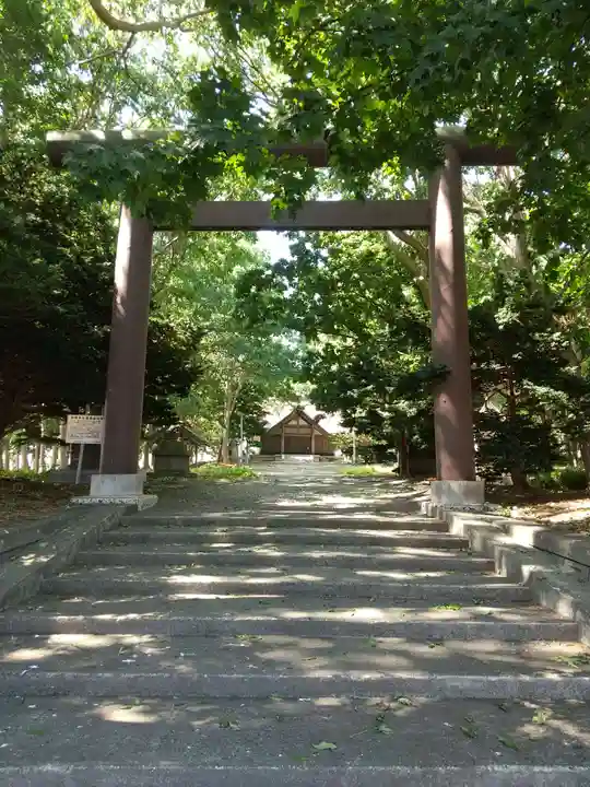 羽幌神社の鳥居