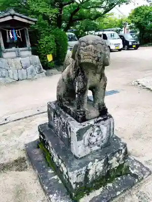 髙木八幡宮の狛犬