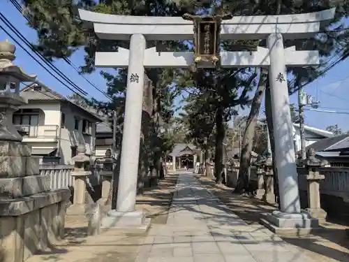 猪名野神社の鳥居