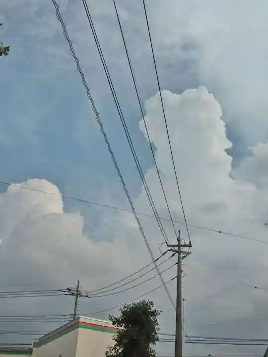 朝日稲荷神社の自然