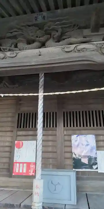 柄沢神社の本殿・本堂