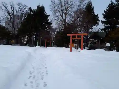 真駒内神社の鳥居