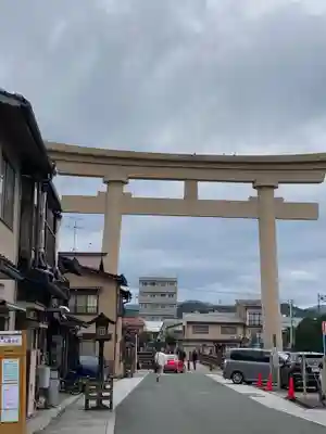 櫻山八幡宮の鳥居